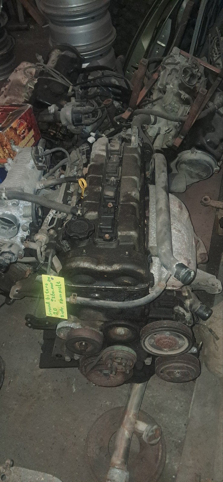 J20A Suzuki Grand Vitara 2.0 motor - Gebruikt, Ophalen, Gebruikt, Suzuki