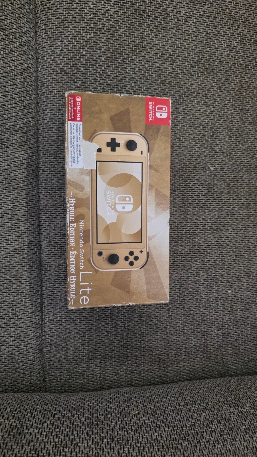 Nintendo Switch Lite Hyrule Edition + 12 maanden Online, Ophalen, Overige kleuren, Zo goed als nieuw
