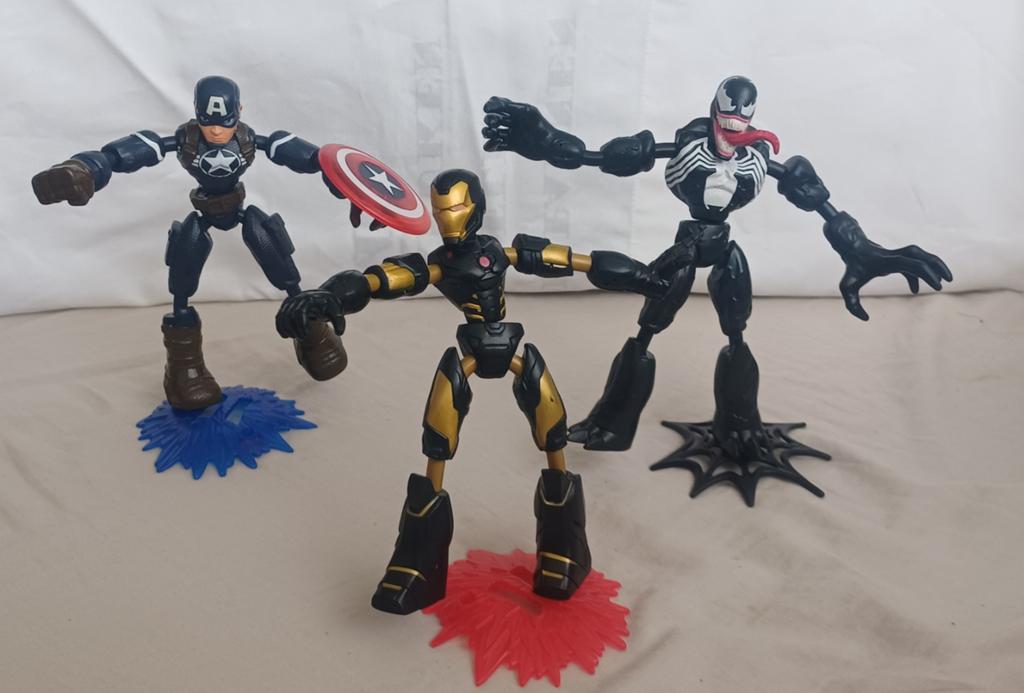 Marvel Avengers Bend and Flex actiefiguren, Ophalen of Verzenden, Zo goed als nieuw