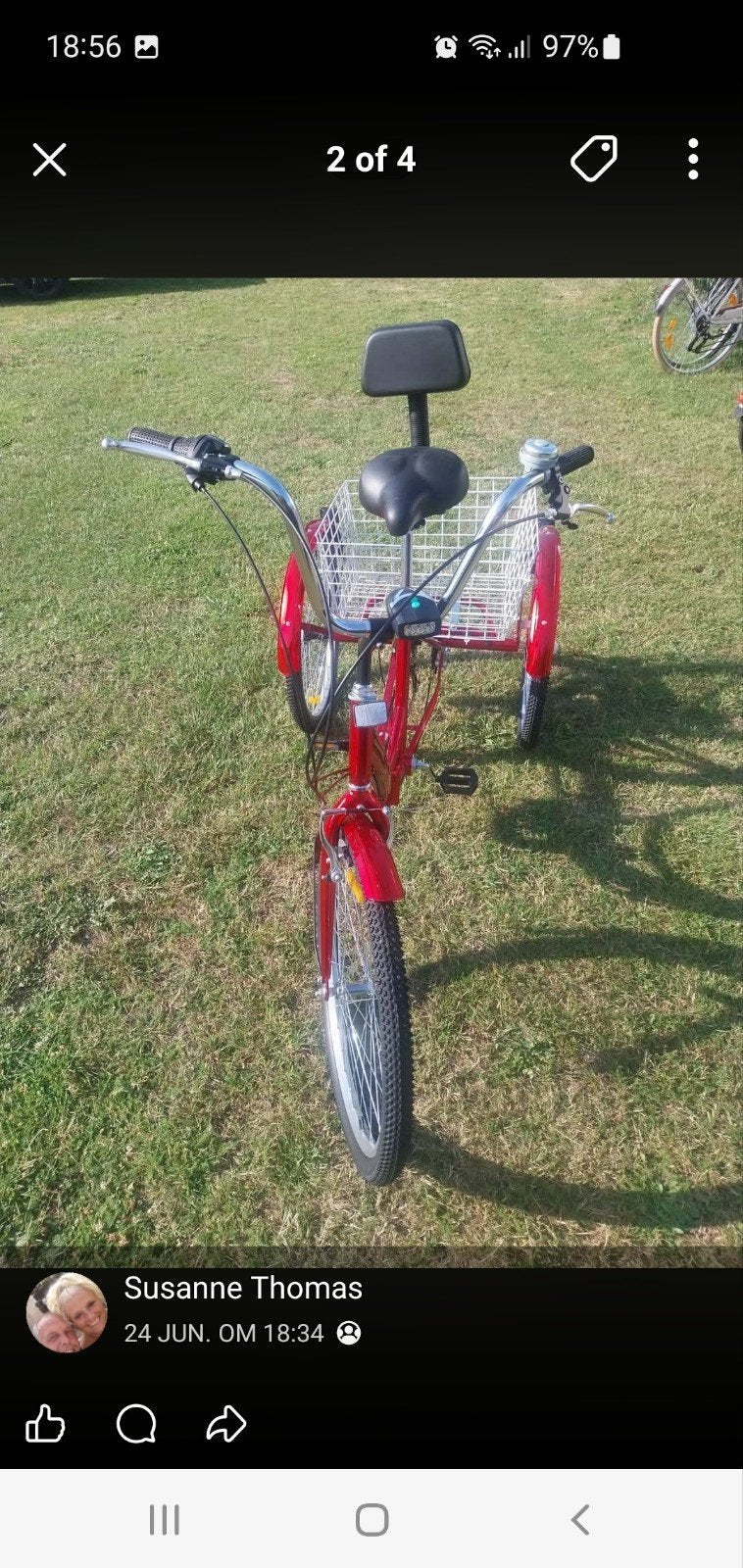 3 wiel fiets, Fietsen en Brommers, Ophalen, Zo goed als nieuw