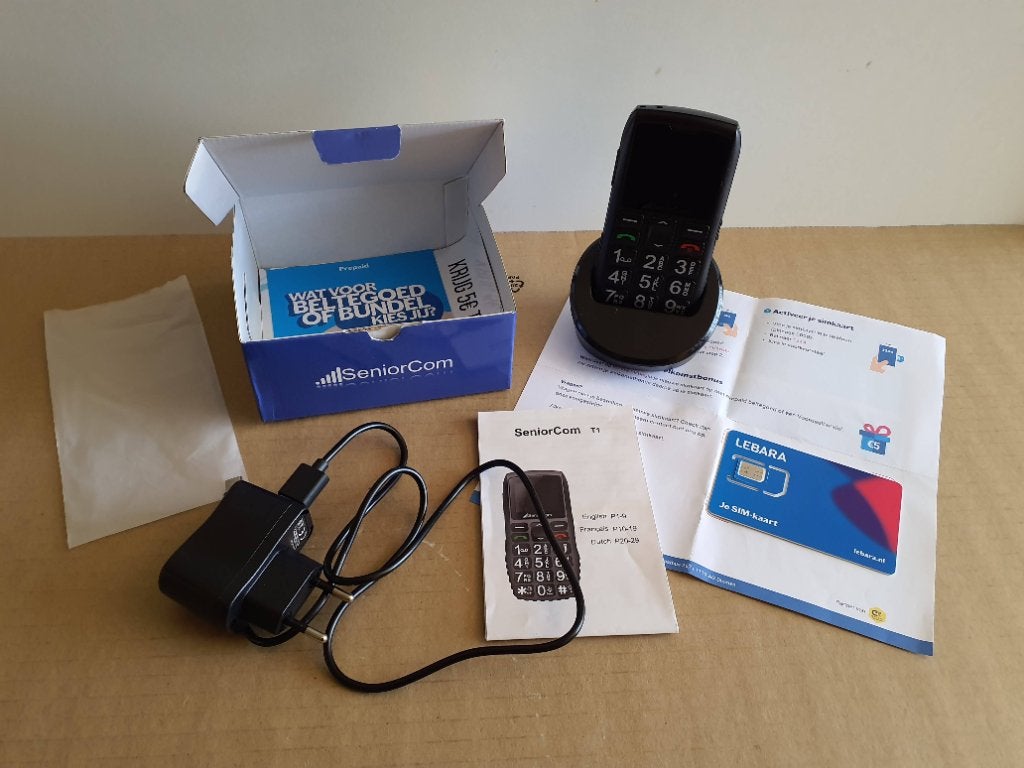 Mobiel Telefoon seniorcom 50+, Telecommunicatie, Mobiele telefoons | Overige merken, Ophalen, Overige modellen, Geen camera, Nieuw