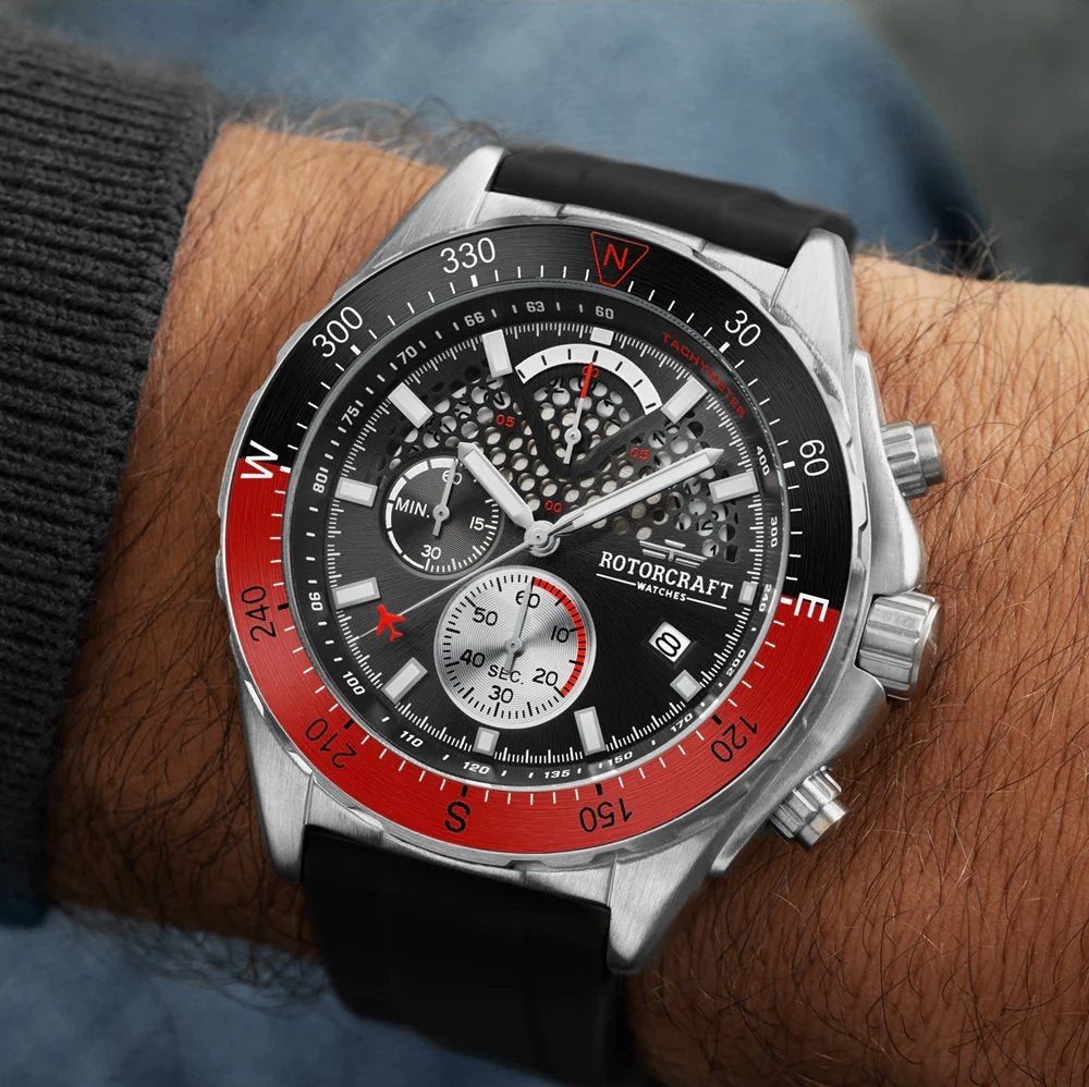Rotorcraft Track RC4302 Sport Chrono Nieuw! t.w.v € 499-,, Nieuw, Ophalen of Verzenden, Waterdicht, Android