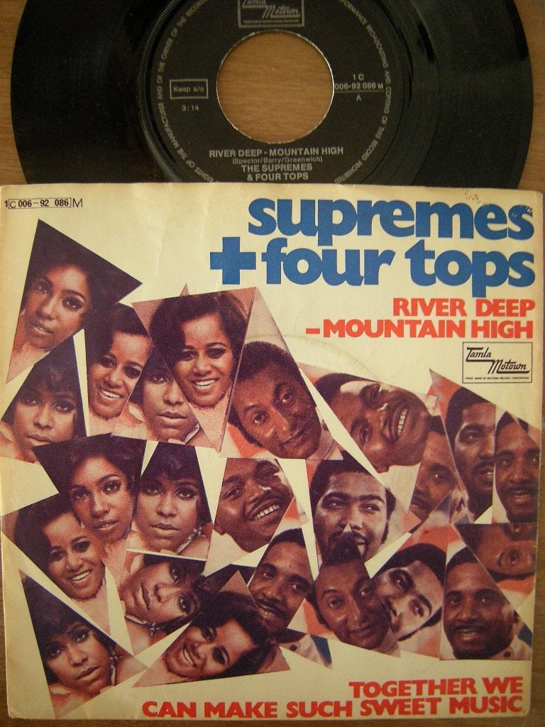 The Supremes & Four Tops (River Deep-Mountain High), Gebruikt, 7 inch, Ophalen of Verzenden, R&B en Soul