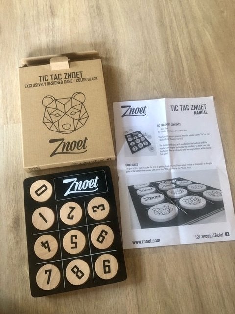 Znoet Tic Tac (Drie op een rij), Een of twee spelers, Ophalen of Verzenden, Nieuw, Reisspel
