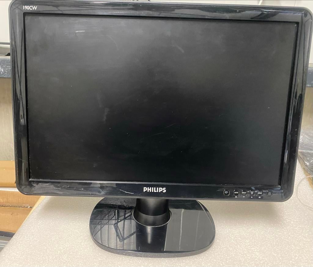 Philips 190CW8FB/00 Monitor - 19 inch breedbeeld, Ophalen of Verzenden, LED, 60 Hz of minder, Gebruikt