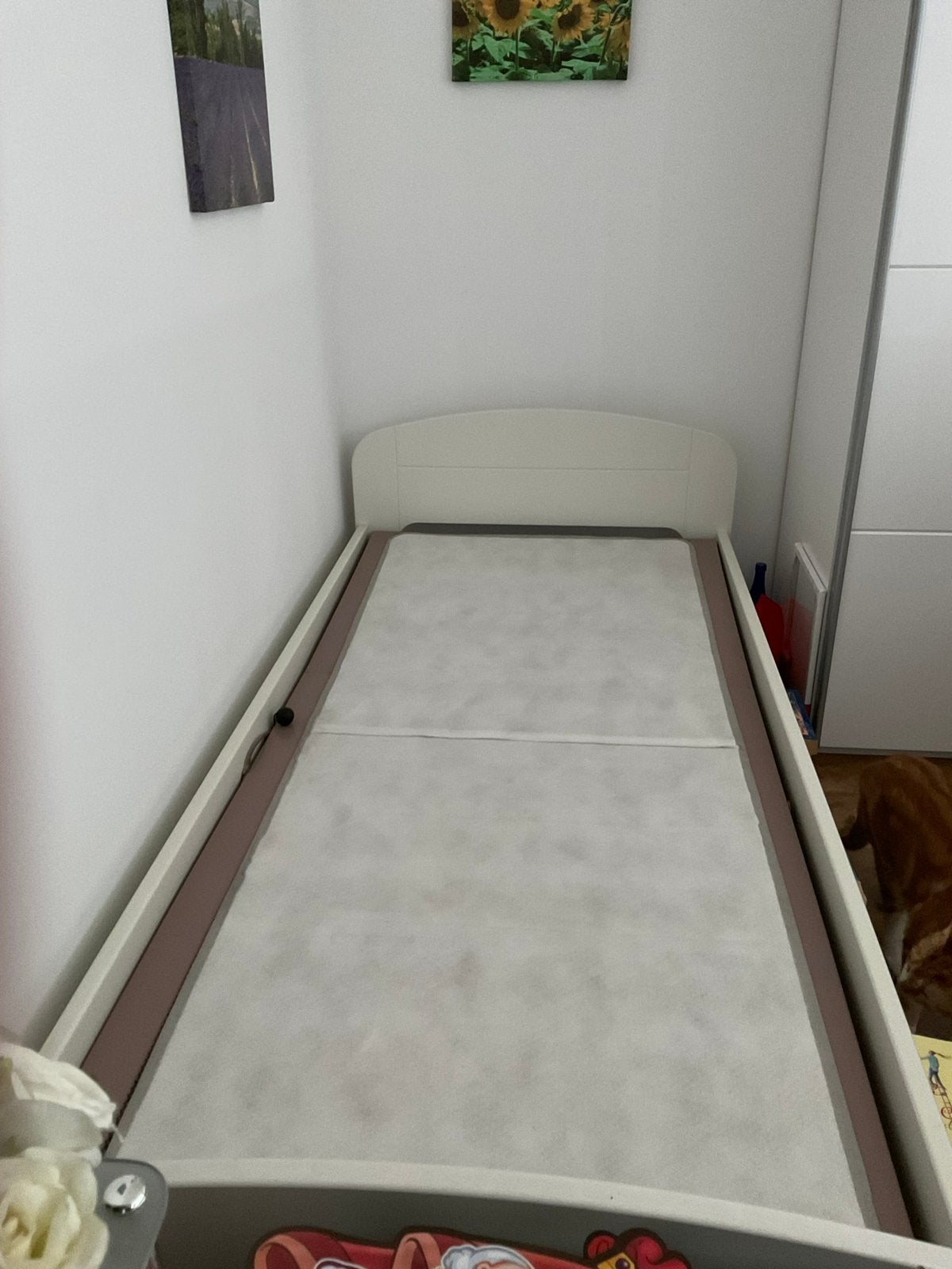 Bed, Ophalen, Zo goed als nieuw, 180 cm of meer, 85 tot 100 cm
