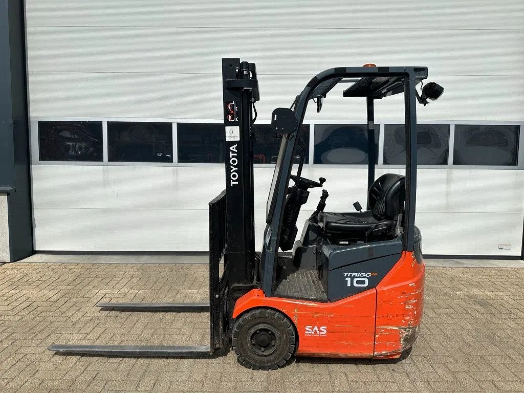 Toyota Traigo 10 7FBEST10 1 ton Duplex Sideshift Elektra Hef, Heftruck, Ophalen of Verzenden, Toyota, 1000 tot 2000 kg