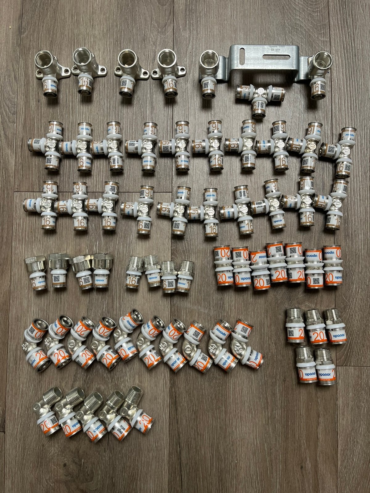 Uponor koppelingen, Minder dan 30 cm, Overige typen, Minder dan 60 cm, Ophalen of Verzenden