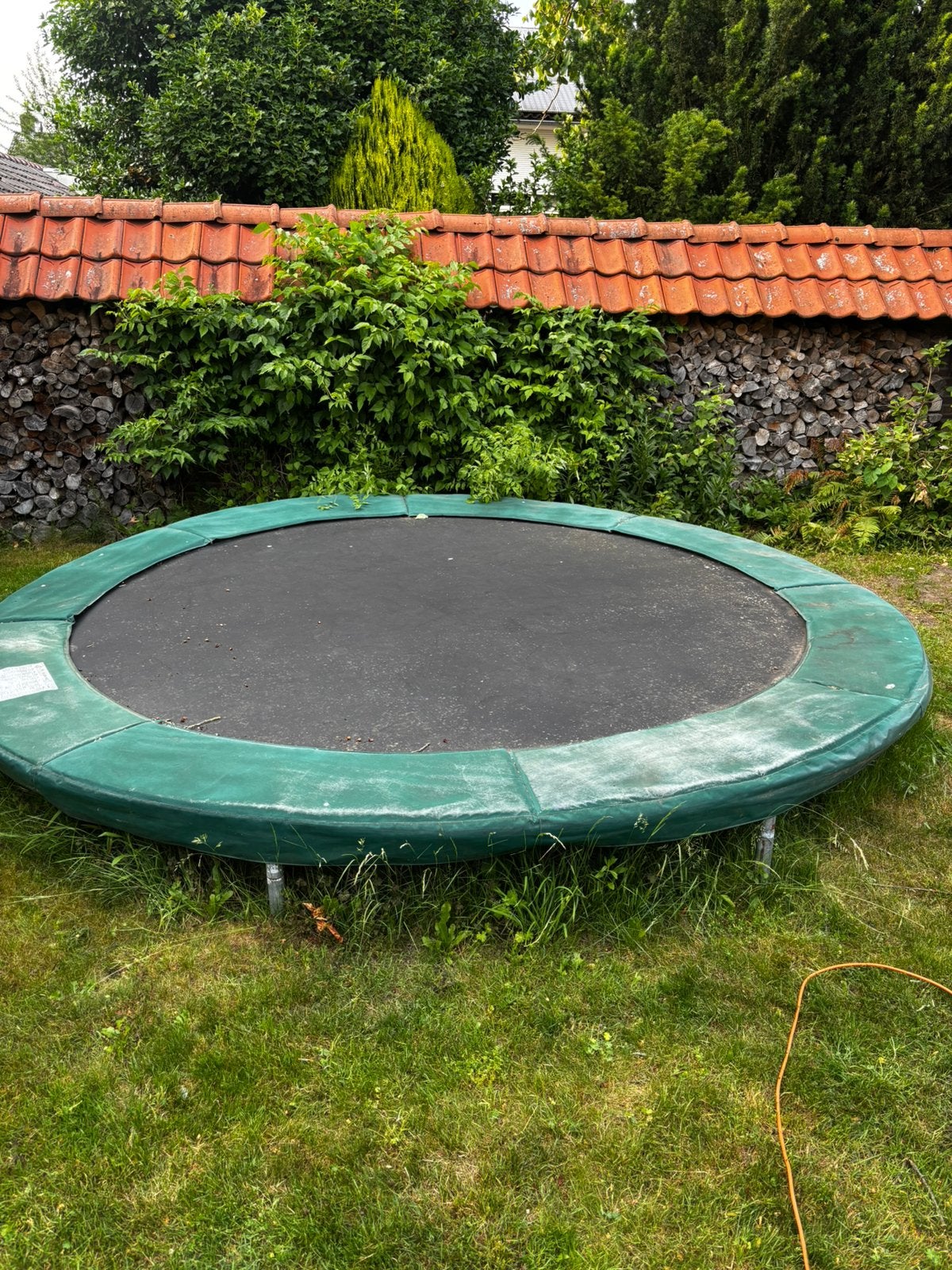 Gratis trampoline, Ophalen of Verzenden, Gebruikt