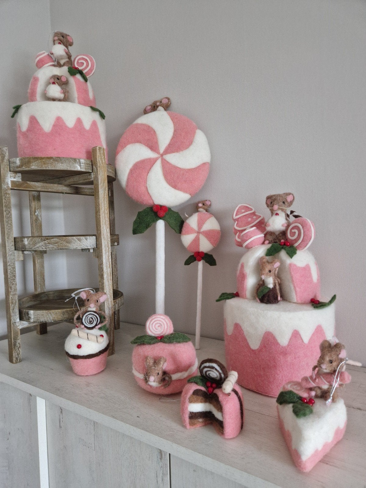 Alles in 1 koop ...Intratuin Bolo kerst decoratie Muis, Ophalen, Zo goed als nieuw