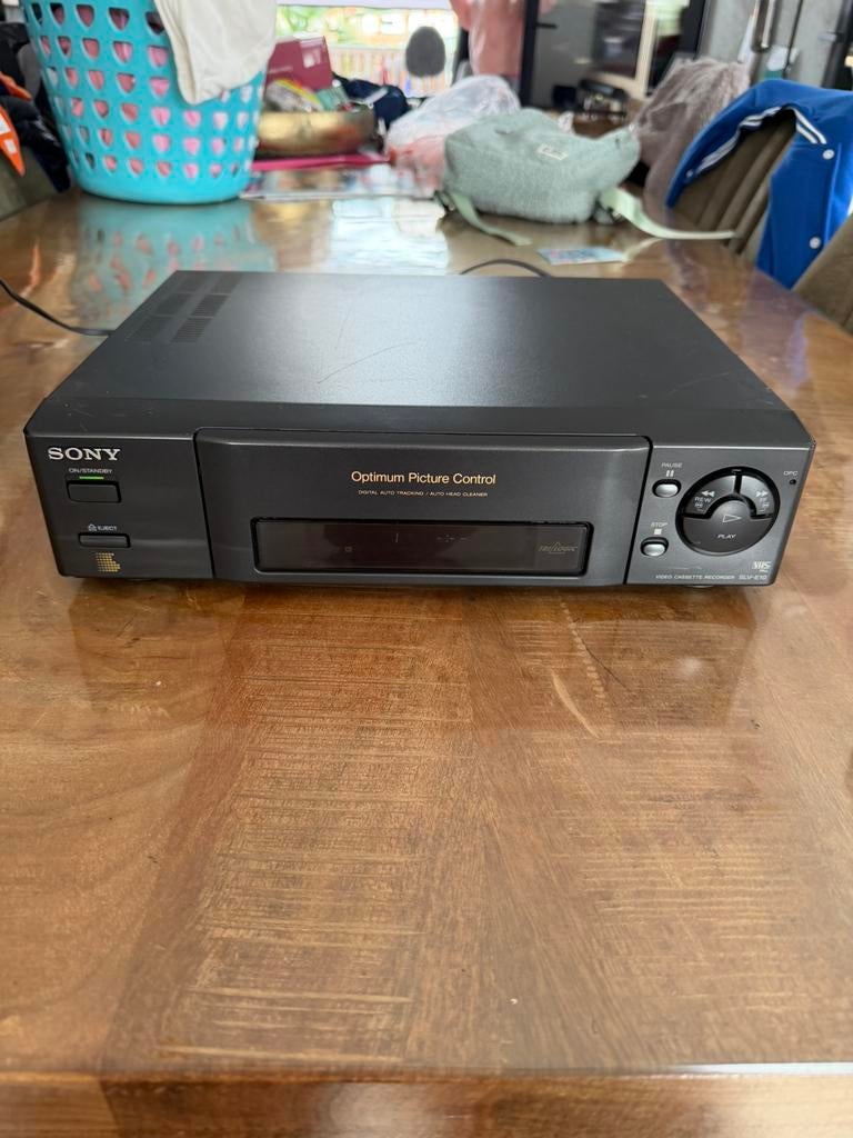 Sony SLV-E10 vhs videorecorder, Audio, Tv en Foto, Videospelers, Ophalen of Verzenden, Zo goed als nieuw