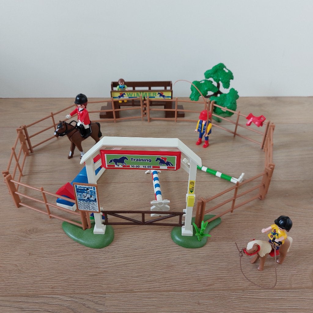 Playmobil - Paardendressuur (4185), Kinderen en Baby's, Speelgoed | Playmobil, Gebruikt, Losse onderdelen, Overige typen, Ophalen of Verzenden