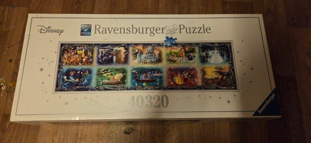 Disney puzzel 40.320, Ophalen of Verzenden, Meer dan 1500 stukjes, Zo goed als nieuw, Legpuzzel