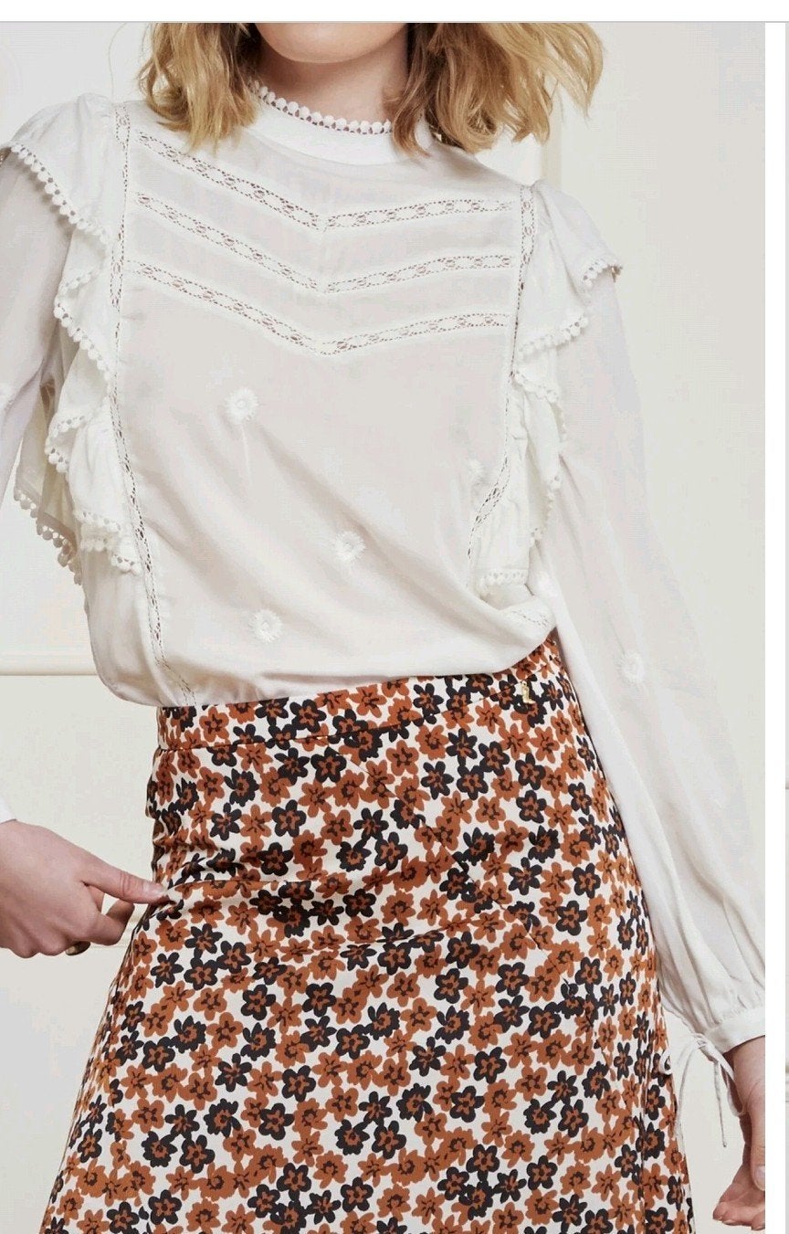 Fabienne Chapot Pomme top/ blouse maat 42 *nieuw *, Fabienne Chapot, Ophalen of Verzenden, Nieuw, Maat 42/44 (L)