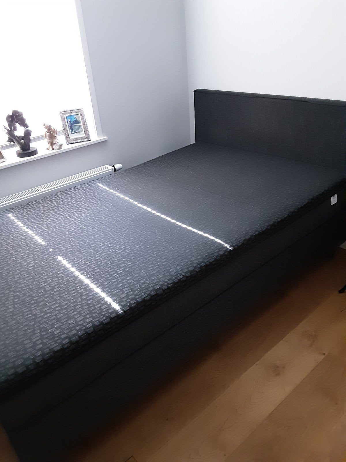 zeer mooi boxspring, Huis en Inrichting, Ophalen, 90 cm, Eenpersoons, Zo goed als nieuw