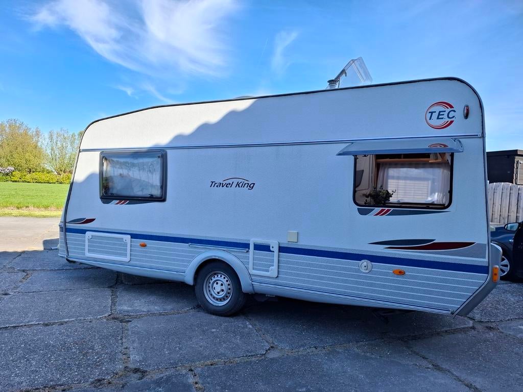 TEC Traveller 490 KL 2006: 2 losse bedden/zie air voortent, Caravans en Kamperen, Mover, Rondzit, Particulier, Tot en met 4