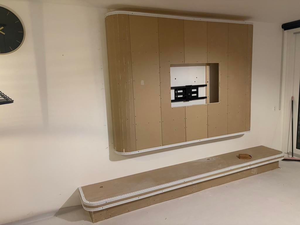 Cinewall op maat – Moderne TV wand 0620220878, Ophalen