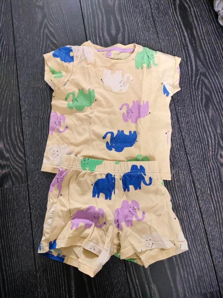 Shortama olifant Hema 98/104, Nacht- of Onderkleding, Gebruikt, Meisje, Ophalen of Verzenden