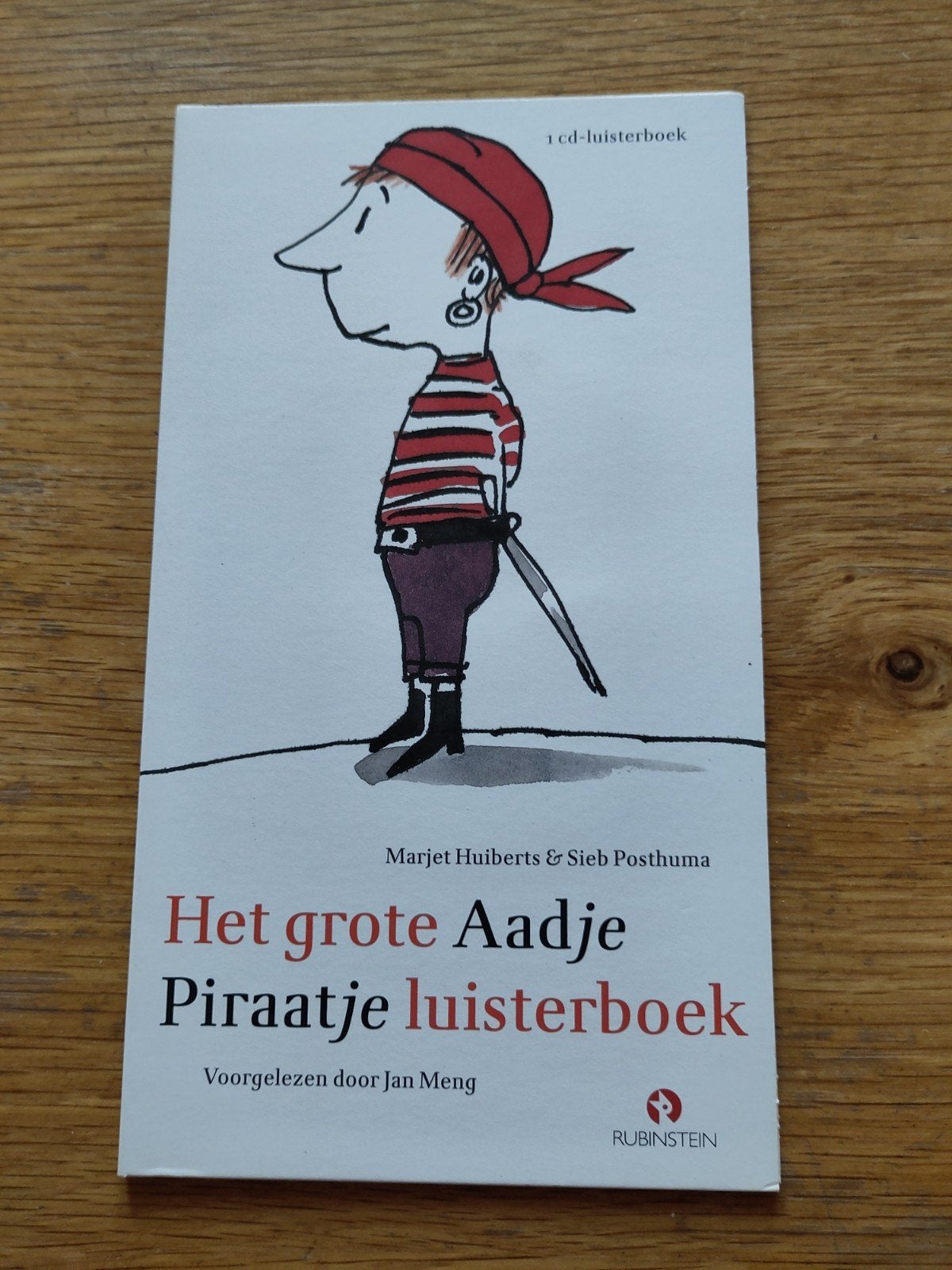 Het Grote Aadje Piraatje Luisterboek (gebruikt), Ophalen of Verzenden, Marjet Huiberts & Sieb Posthuma, Cd, Kind