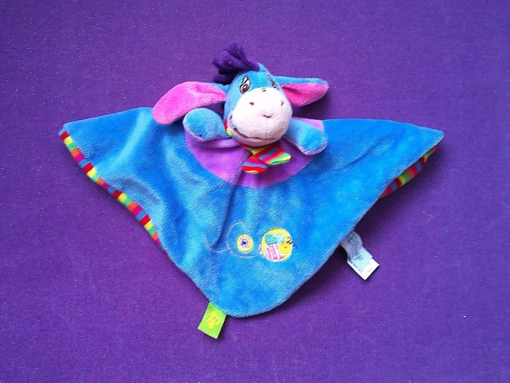 DISNEY BABY NICOTOY Knuffeldoekje EZEL IJOOR **Nieuw**, Disney, Overige typen, Nieuw, Ophalen of Verzenden
