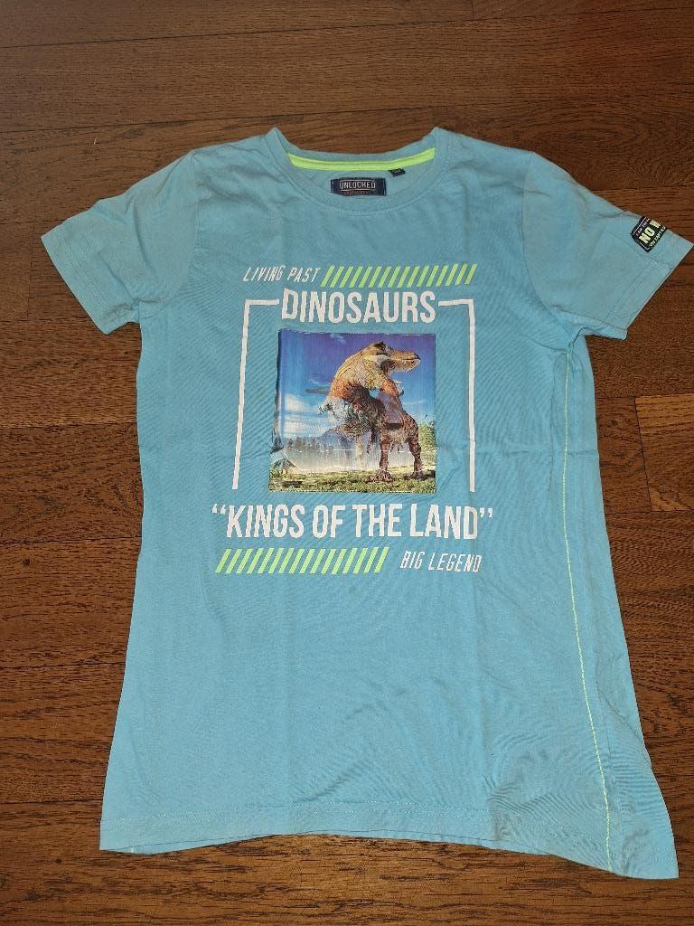 T-shirt dino maat 152/158, Ophalen of Verzenden, Zo goed als nieuw, Shirt of Longsleeve, Unlocked