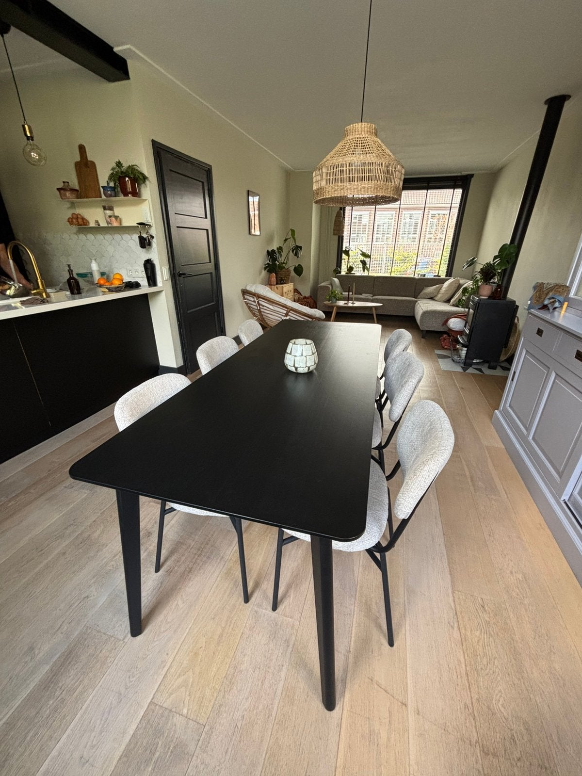 Nieuw LISABO eettafel IKEA, Ophalen, Zo goed als nieuw, Rechthoekig, 50 tot 100 cm