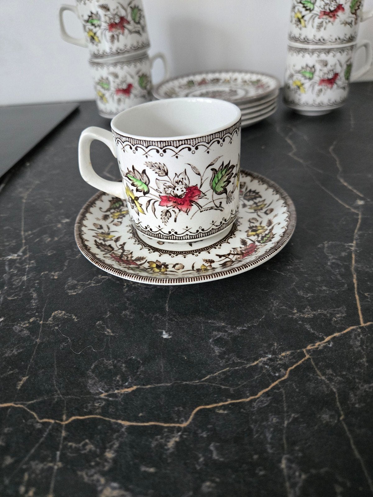 Vintage Sutherland by Wood & Sons kop en schotel set, Ophalen