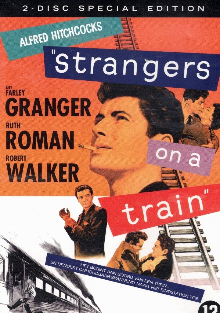 Strangers on a Train - Alfred Hitchcock ( Alleen Disc 2 ), Engels, Nederlands, Ophalen of Verzenden, Zo goed als nieuw