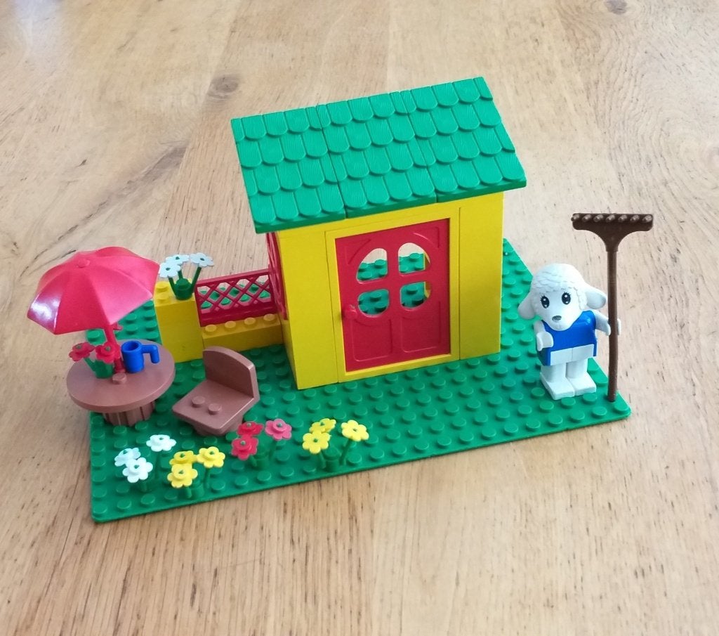 Fabuland het tuinhuisje 3654, Ophalen, Gebruikt, Complete set, Lego