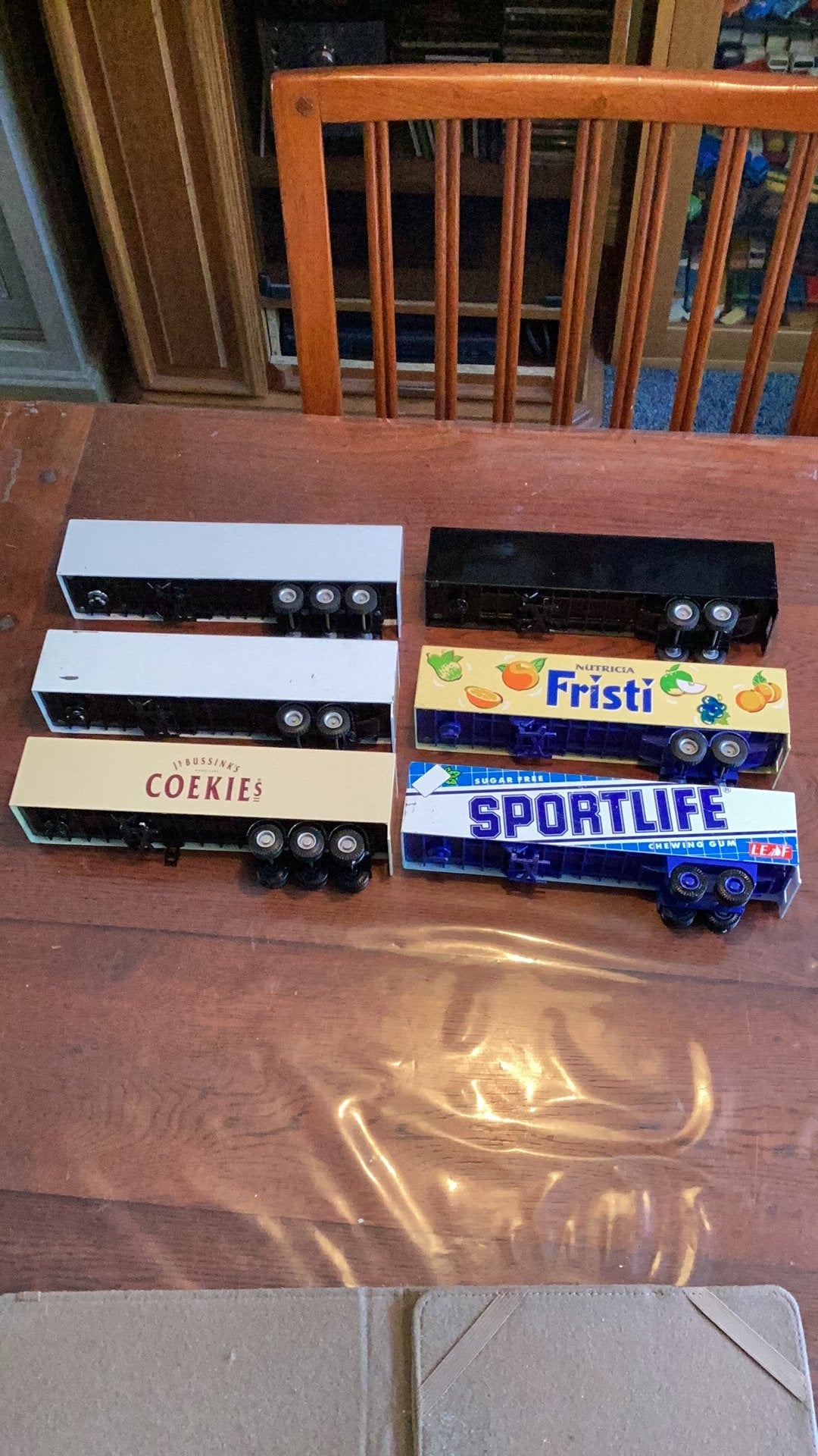 6x oplegger lioncar, Ophalen of Verzenden, Nieuw, Bus of Vrachtwagen, Lion Toys