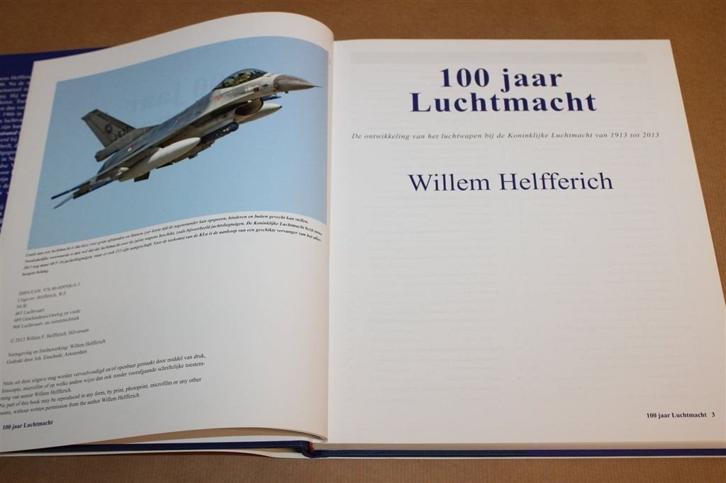 100 Jaar Luchtmacht — Koninklijke Luchtmacht 1913-2013, Schaalmodel, -, -, Ophalen of Verzenden