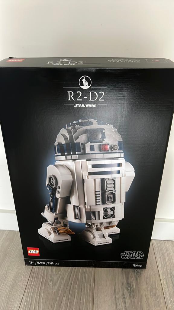 R2D2 lego 75308, Ophalen of Verzenden, Zo goed als nieuw, Overige typen