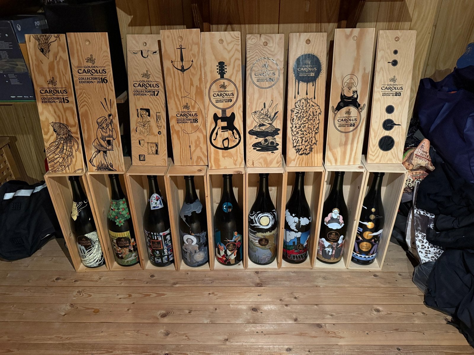 Compleet Gouden Carolus Collector's Edition 2015-2023, Ophalen, Zo goed als nieuw