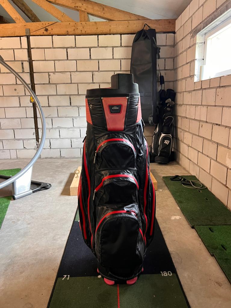 Powergolf waterdichte golftas - rits defect, Sport en Fitness, Golf, Ophalen, Gebruikt, Tas, Overige merken