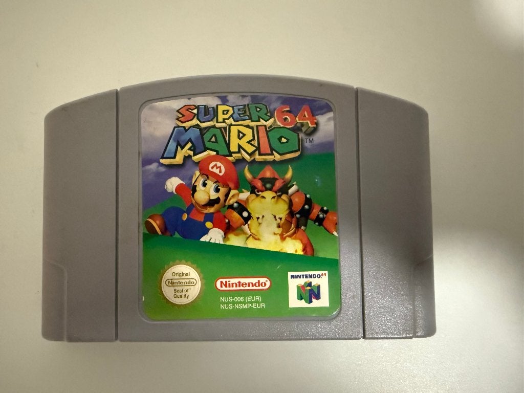 Super Mario 64, Spelcomputers en Games, Avontuur en Actie, Gebruikt, 1 speler, Eén computer