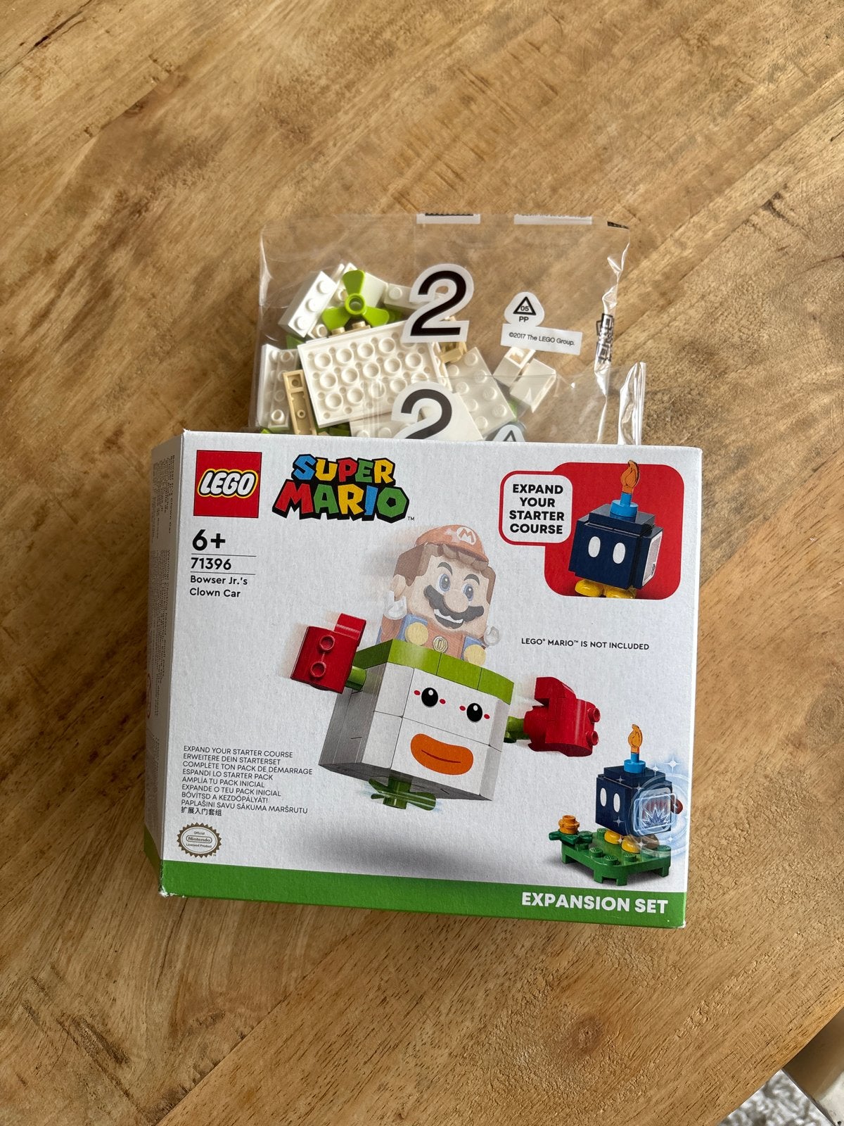 LEGO Super Mario 71396 Bowser Jr.'s Clown Car Uitbreidingsse, Ophalen of Verzenden, Nieuw, Overige merken