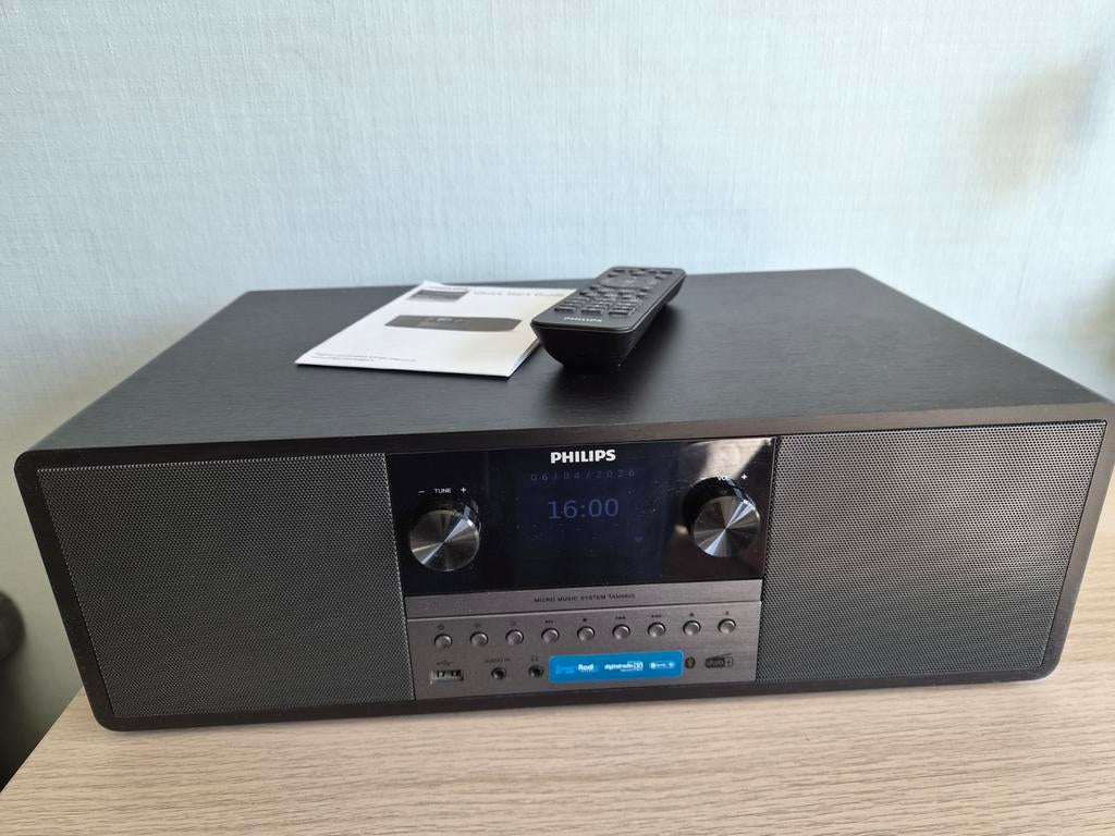 Philips Micro Music System TAM6805, Ophalen, Philips, Tuner of Radio, Zo goed als nieuw