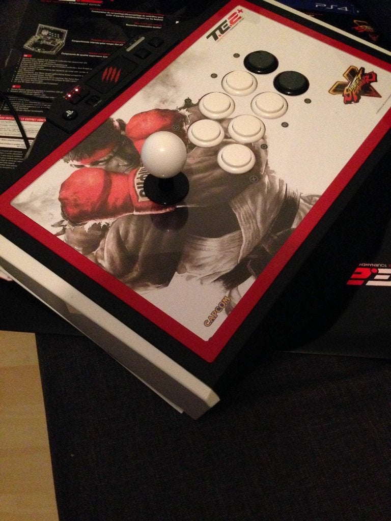 Madcatz TE2+ Arcade stick voor PC/PS5/PS4, Spelcomputers en Games, Ophalen of Verzenden, Zo goed als nieuw, Controller, PlayStation 3