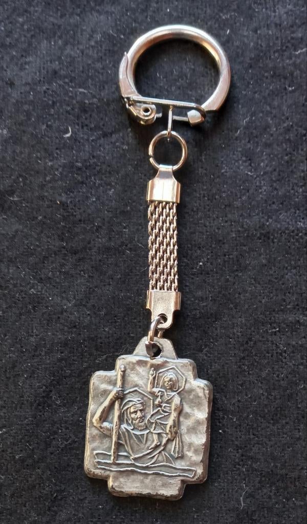 Sleutelhanger Christoffel, Ophalen of Verzenden, Gebruikt, Overige typen