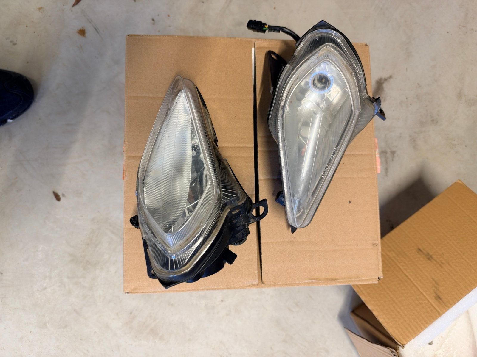 Yamaha Raptor quad koplampen origineel, Motoren, Ophalen of Verzenden