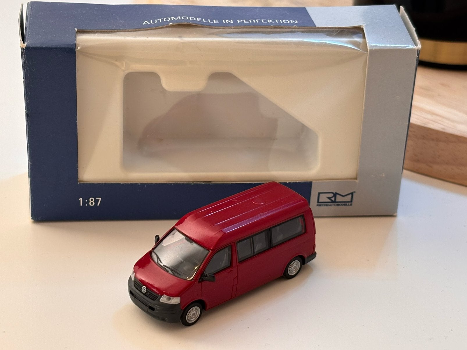 Volkswagen Transporter T5 modelauto, Verzenden, Zo goed als nieuw, Auto, Rietze
