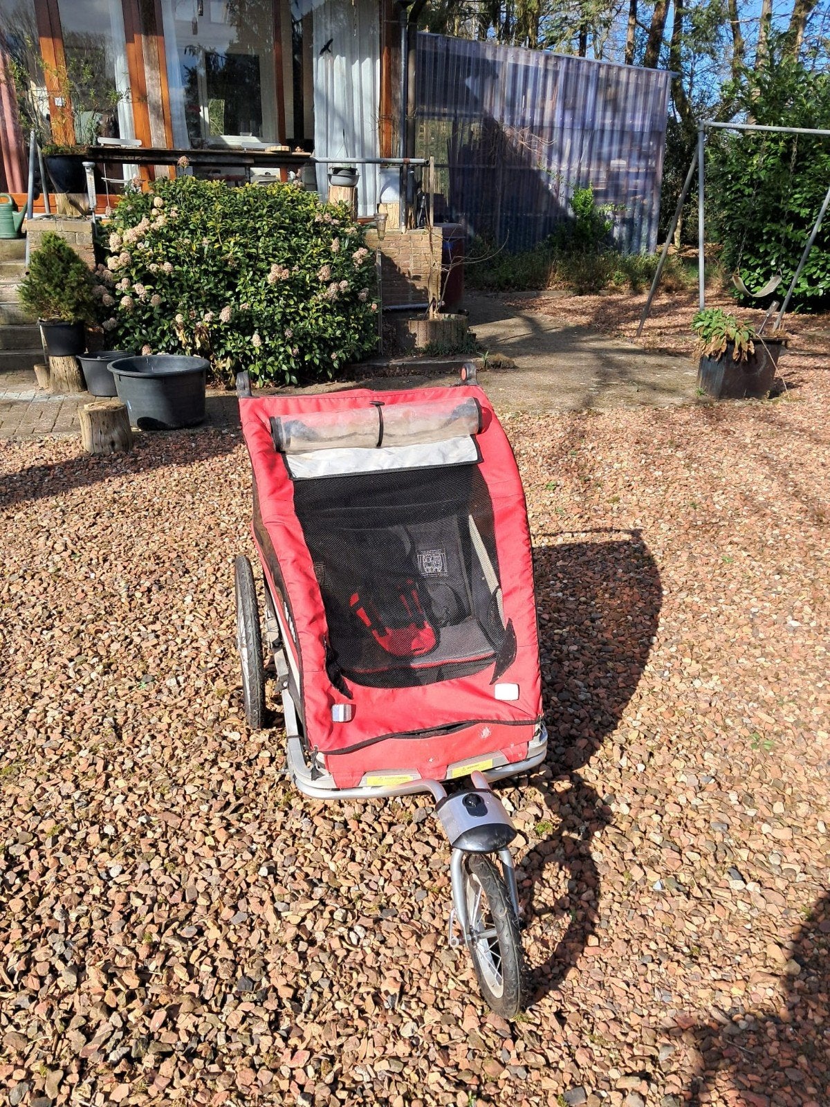 Weehoo Fietskar/Kinderwagen - Compleet met accessoires, Ophalen, Kinderkar