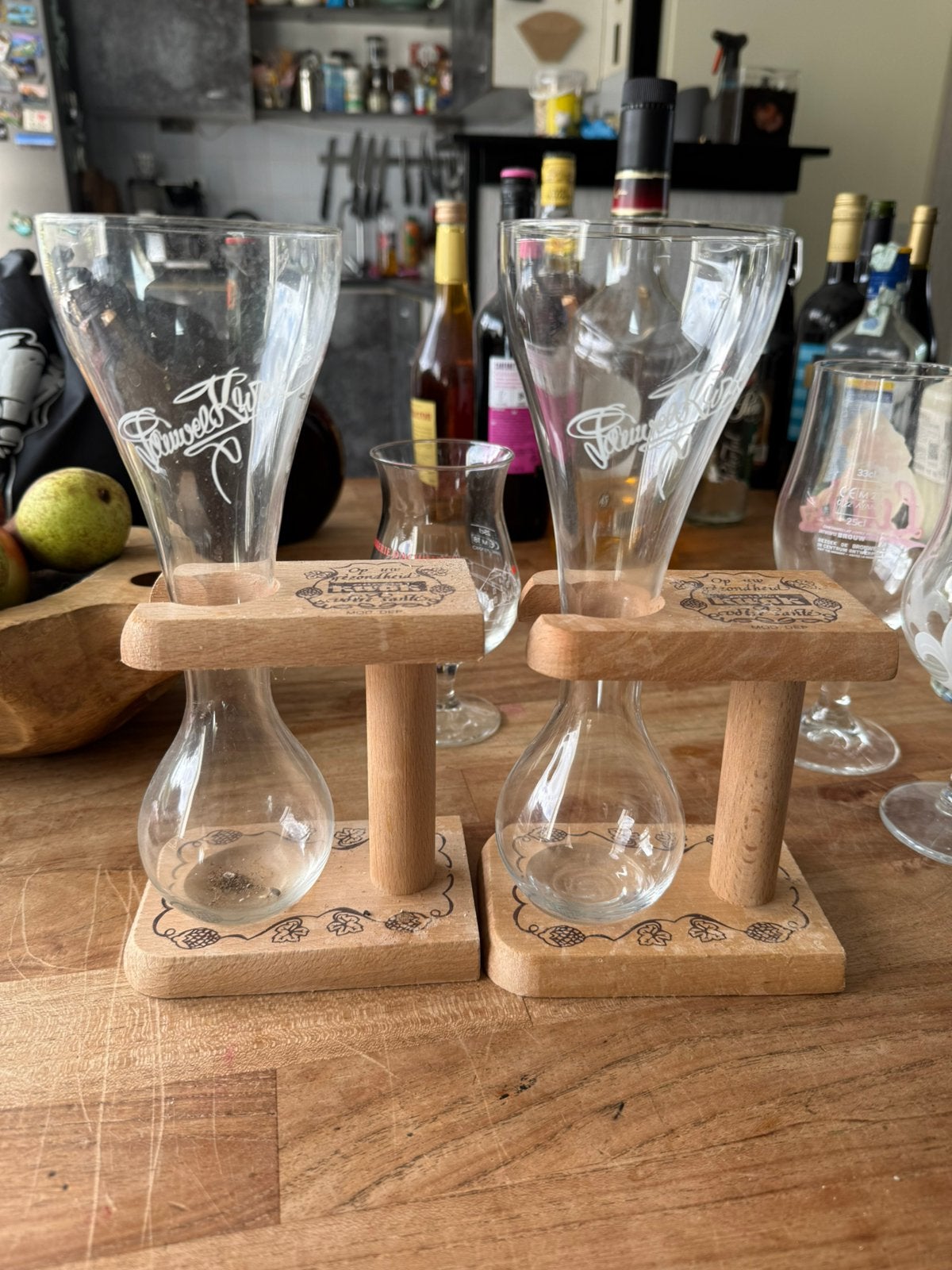 Diverse bierglazen (19 stuks, diverse merken), Verzamelen, Ophalen of Verzenden, Zo goed als nieuw, Bierglas