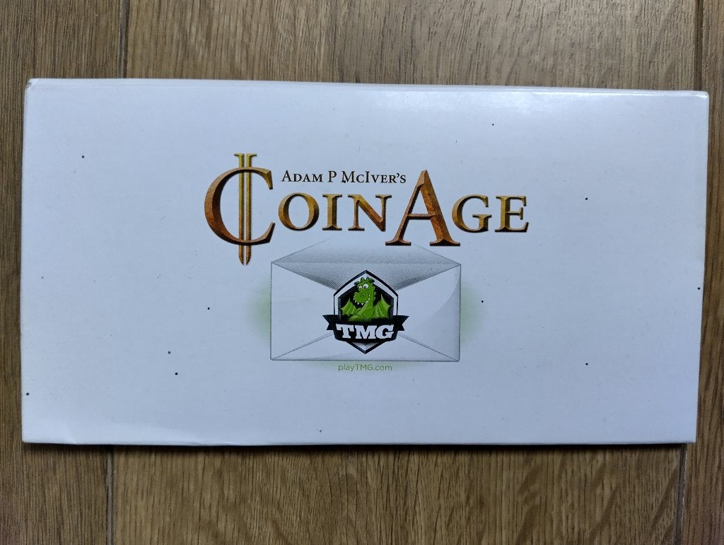 Coin Age - Strategisch Bordspel - Nieuw/Ongebruikt, Een of twee spelers, Ophalen of Verzenden, Nieuw, TMG