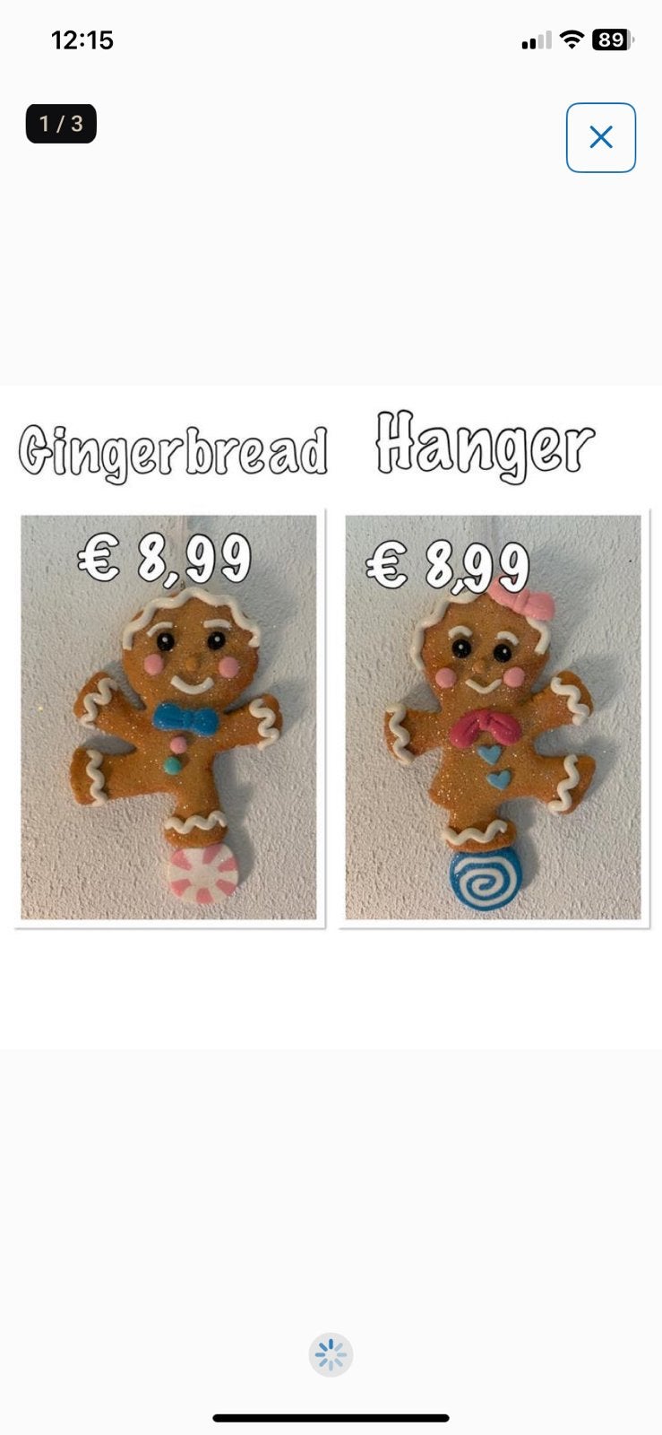 Gingerbread hanger, Ophalen of Verzenden, Nieuw