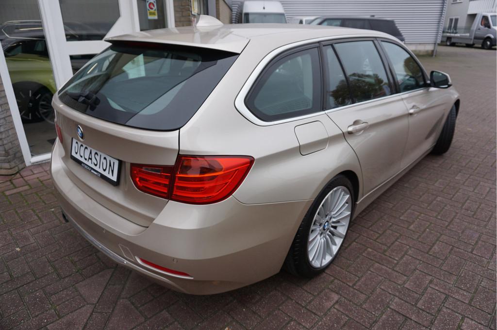 BMW 3 Serie Touring 328I Luxury Line Automaat (bj 2013), Auto's, BMW, Automaat, Gebruikt, Zwart, 4 cilinders