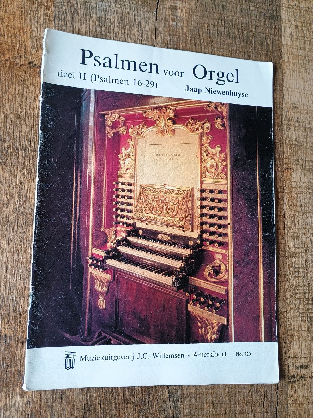 Psalmen voor orgel - Deel 2 - Jaap Niewenhuyse, Muziek en Instrumenten, Bladmuziek, Ophalen of Verzenden, Gebruikt, Religie en Gospel