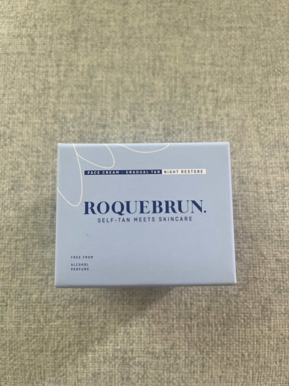 Roquebrun Night Restore Gezichtscrème - Gradual Tan, Ophalen of Verzenden, Nieuw, Gehele gezicht, Verzorging