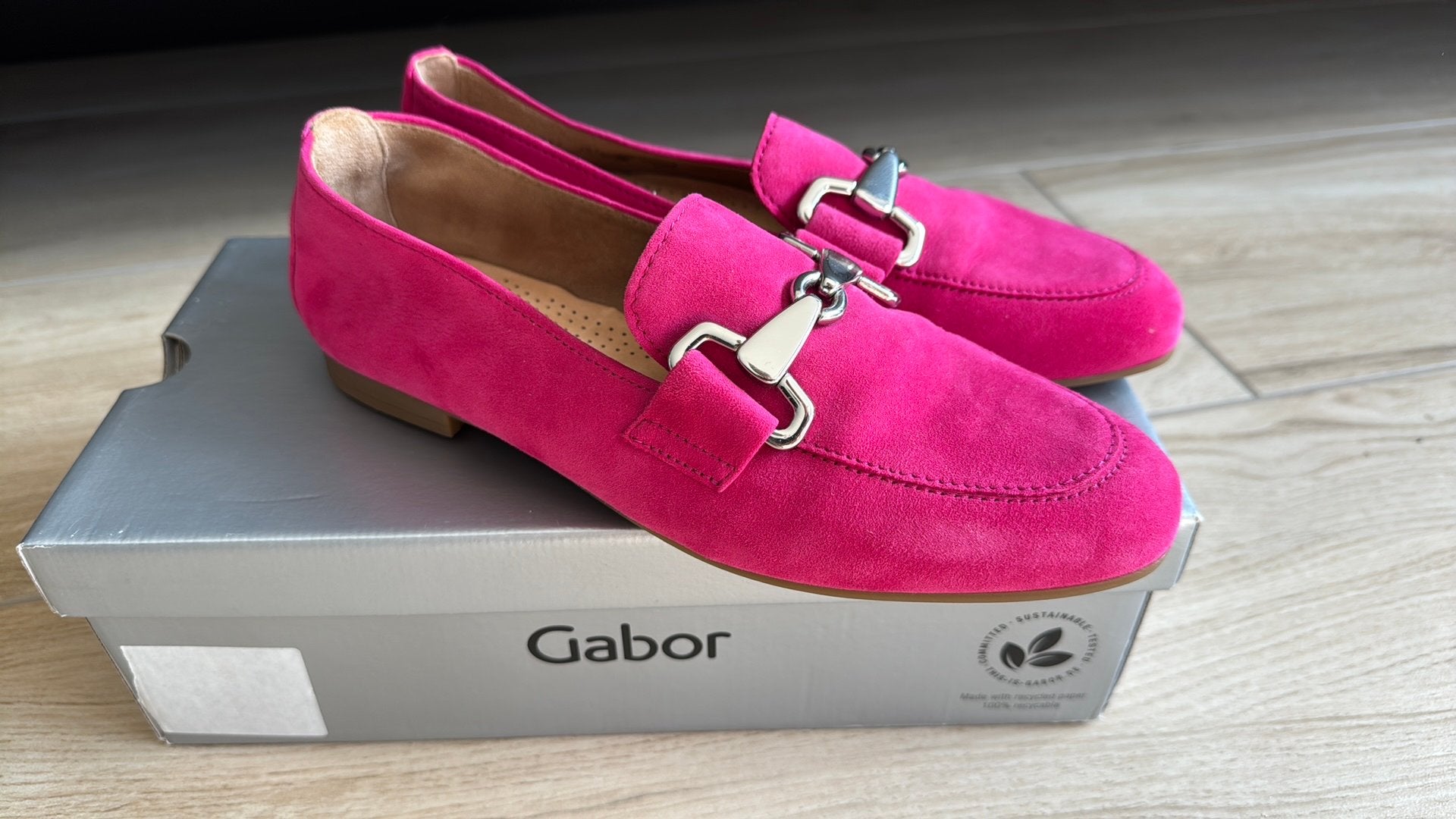 Gabor instapper / platte schoenen rose maat 5/ 38, Kleding | Dames, Schoenen, Instappers, Ophalen of Verzenden, Zo goed als nieuw
