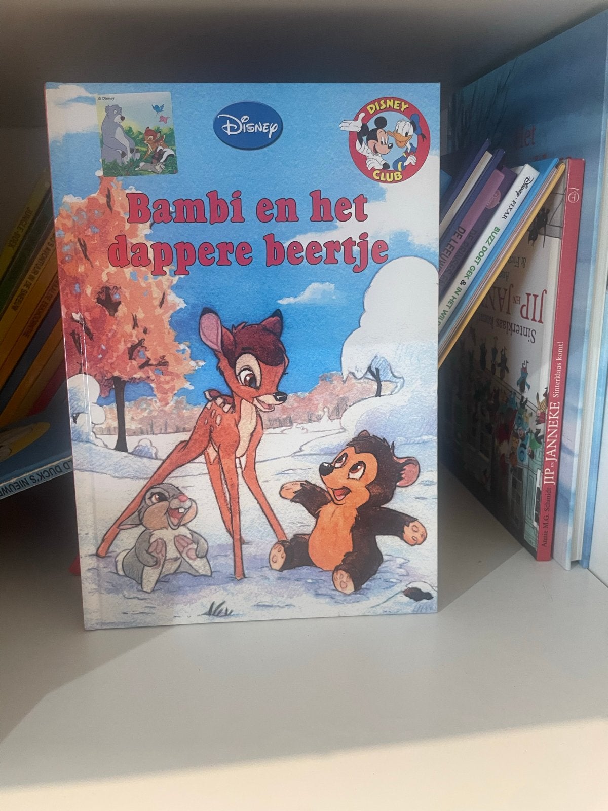 Disney Boek: Bambi en het dappere beertje, Ophalen of Verzenden, Zo goed als nieuw, Sprookjes